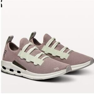 On Running Cloudeasy Sneakers Lavender Gray Knit Comfort Women’s Size 7.5